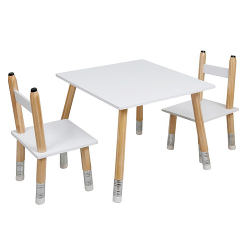3S. x Home - Table Et 2 Chaises Crayon - Promo La Salle A Manger Design