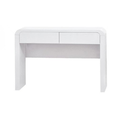 3S. x Home - Console 2 tiroirs blanche ORNELLA - Console design blanc