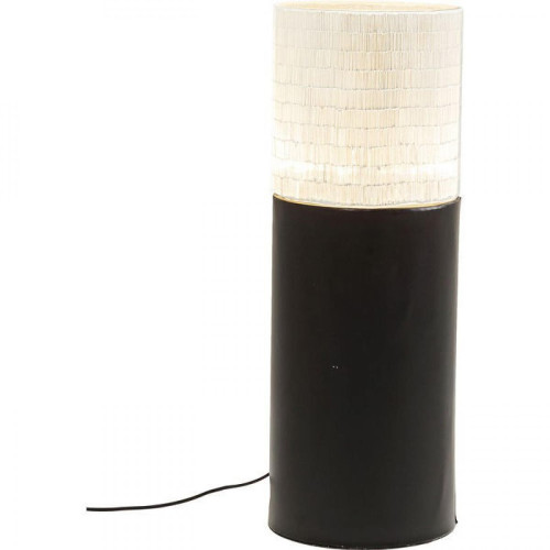Kare Design - Lampadaire Cylindre Noir TORRANCE - Sélection cadeau de Noël La déco