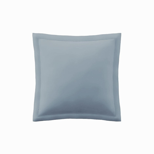 3S. x Tertio (Nos Unis) - Taie d'oreiller coton TERTIO® - Bleu Orage - Taies d'oreillers unies