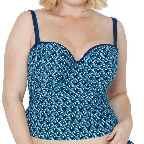 Curvy Kate Maillot - Tankini balconnet bleu - Les maillots de bain Curvy Kate Maillot