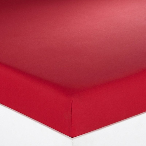 3S. x Collection (Nos Imprimés) - Drap-housse coton TRIO - Rouge - Linge de lit rouge