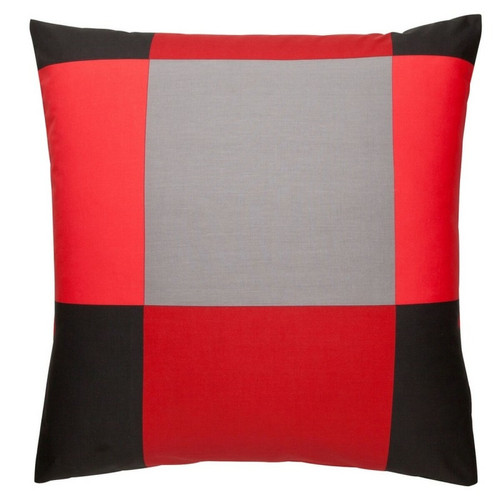 3S. x Collection (Nos Imprimés) - Taie d'oreiller coton KUBIKAL - Rouge - Linge de lit rouge