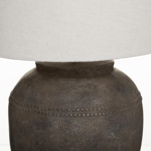 Lampe "Ailen", céramique, marron H60 cm Marron 3S. x Home Meuble & Déco