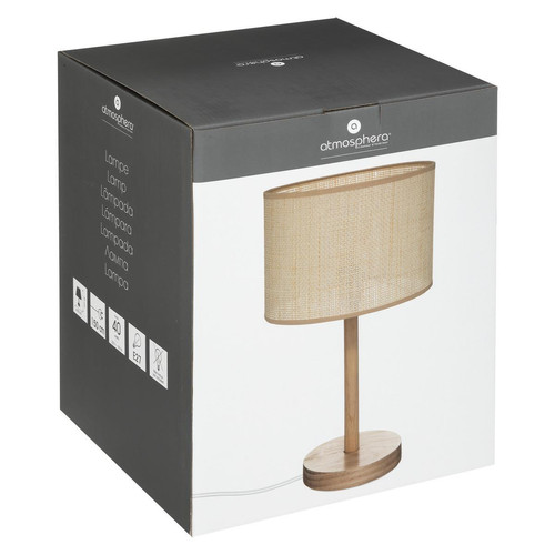 3S. x Home - Lampe droite Della, pin, H42 cm - Lampes et luminaires Design