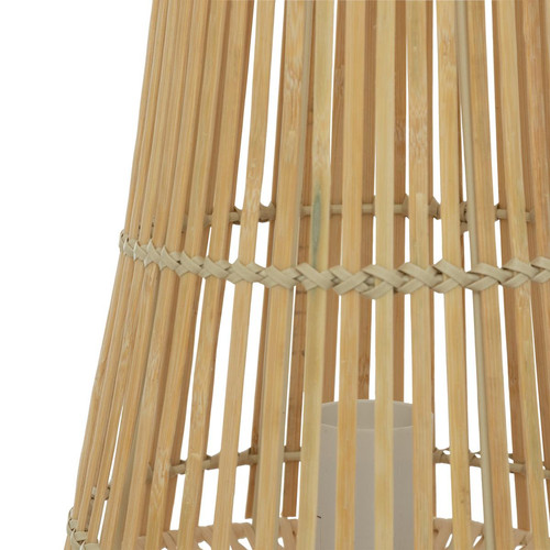 Lampe à poser en Bambou Mahe Naturel H38 Beige 3S. x Home Meuble & Déco