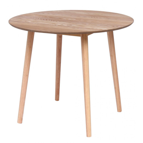 3S. x Home - Table Ronde Scandinave en  Pin Naturel TRADITION  - Tables scandinaves