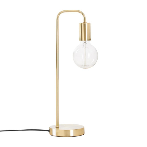 3S. x Home - Lampe dorée en métal H46 - Essential Mood - Lampes et luminaires Design