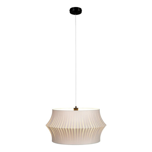 Britop Lighting - Lampe suspendue Lotus 1xE27 Max.60W Noir/PVC transparent/Gris - Britop Lighting