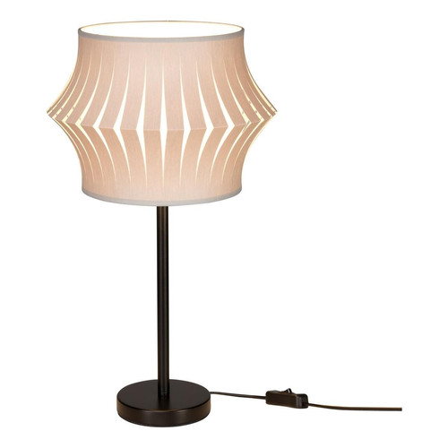 Britop Lighting - Lotus Lampe à poser 1xE27 Max.40W Noir/Noir PVC/Gris - Britop Lighting