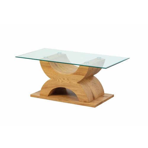 3S. x Home - : Table Basse X Imitation Chêne - Meubles & déco bord de mer