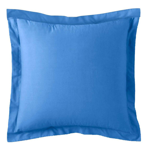 Taie d'oreiller coton TERTIO® - Bleu Azur 3S. x Tertio (Nos Unis) Linge de maison