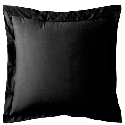 3S. x Tertio (Nos Unis) - Taie d'oreiller coton TERTIO® - Noir - Linge de lit