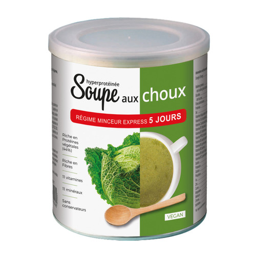 Nutri-expert - Soupe aux Choux Hyperprotéinée “Régime Minceur Express 5 jours”  - Complements alimentaires minceur