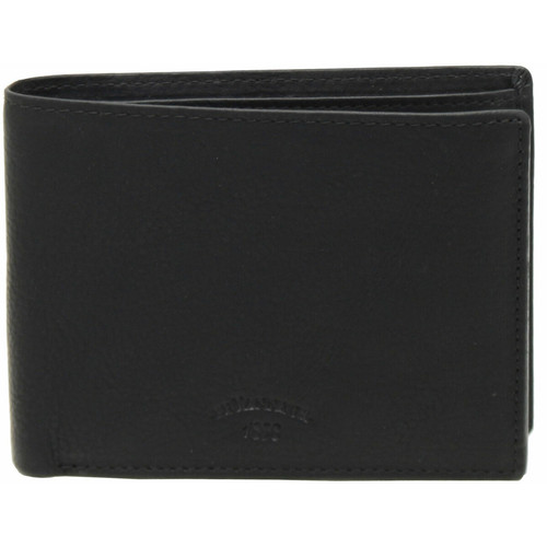 Portefeuille 1 poche zippée 9 cc Le Tanneur Maroquinerie Noir marron en cuir Noir Le Tanneur Maroquinerie Mode femme
