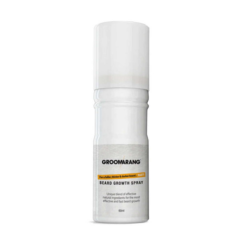 Spray naturel accélérateur de pousse pour barbe Groomarang Beauté