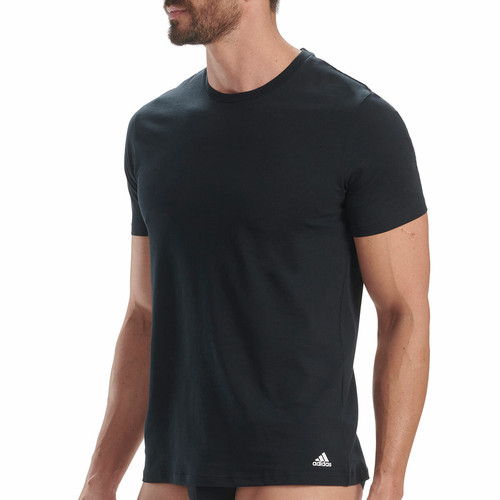 Lot de 3 tee-shirts col rond homme Active Core Coton Adidas noir T-shirt / Polo homme