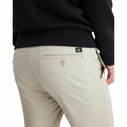 Pantalon chino skinny Original beige en coton Pantalon homme