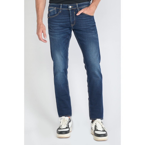 Le Temps des Cerises - Jeans slim stretch 700/11, longueur 34 bleu Abel - Promos vêtements homme