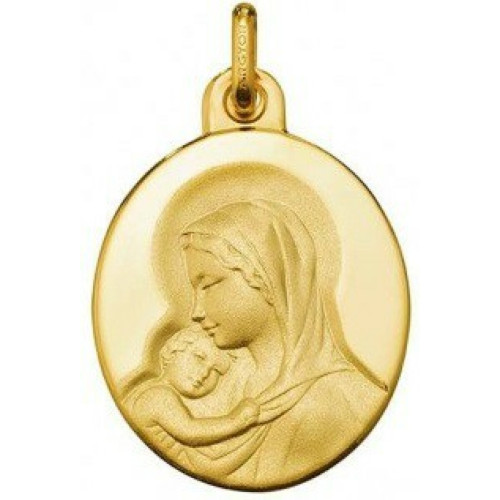 Argyor - Médaille Argyor 1070235 H2 cm - Or Jaune 750/1000 - Naissance et baptême