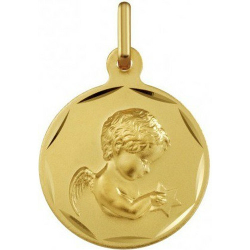 Argyor - Médaille Argyor 1300415 H1.5 cm - Or Jaune - Naissance et baptême
