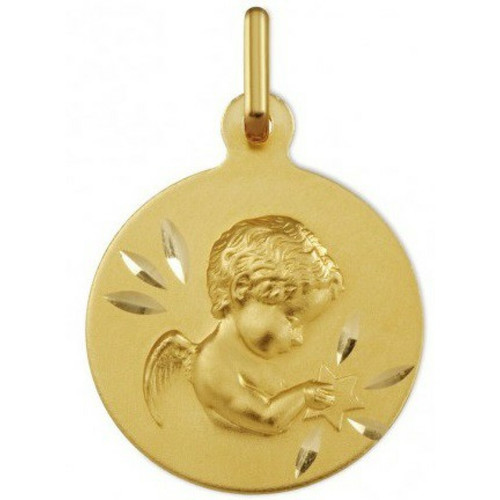 Argyor - Médaille Argyor 1430415 H1.7 cm - Or Jaune 750/1000 - Naissance et baptême