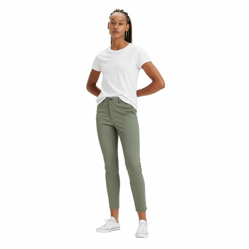Dockers - Pantalon chino skinny vert - Mode femme Dockers
