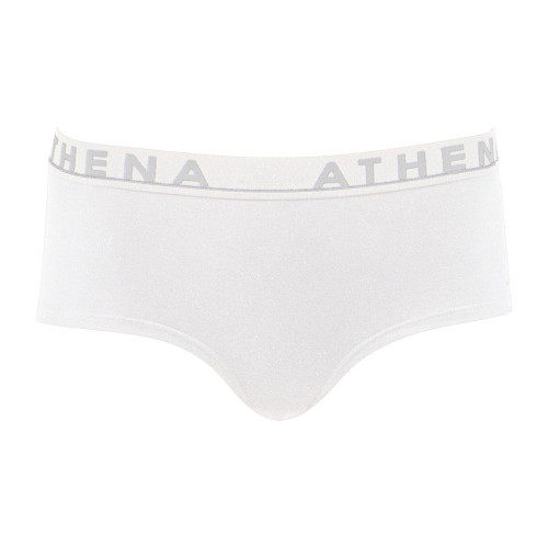 Boxer femme Easy Color blanc en coton Athéna Mode femme
