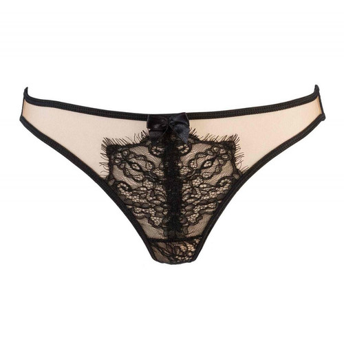 String - Noir transparent Axami lingerie 