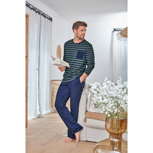 Becquet - Pyjama Aroe bleu marine - Loungewear Becquet