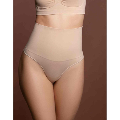String taille haute invisible - Beige Bye Bra Mode femme