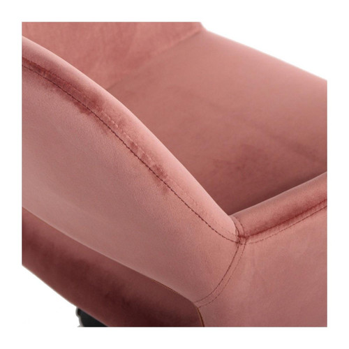 Calicosy - Chaise de bureau ajustable Rose - Dressing Et Rangement Design