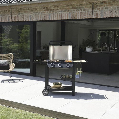 Cook'In Garden - Barbecue gaz Flavo 60 sur chariot - Sélection Mode Fête Des Pères Meuble Et Déco Design