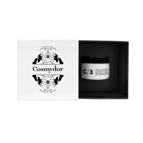 Cosmydor - C/3 GREMS Masque Nourrissant Au Beurre De Karité Et A L'eau Florale D'oranger - Beauté Responsable Soins homme