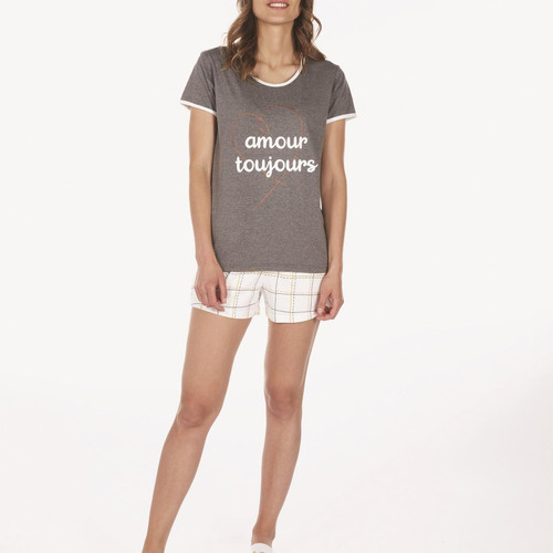 Dodo Homewear - Pyjama pour femme en coton - Lingerie : Rentrée prix minis