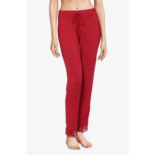Pantalon pyjama Rouge Femilet en coton modal