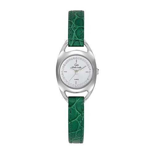 Montre 699488 Femme avec bracelet en cuir vert Vert Go Mademoiselle Mode femme