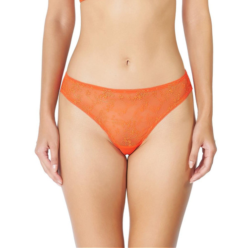Hot Stuff Tanga orange Huit Lingerie Mode femme