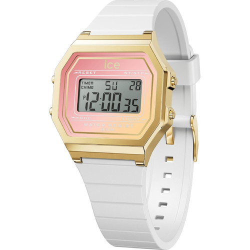 Montre Femme ICE digit retro - White Dreamscape - Small Blanc Ice-Watch Mode femme