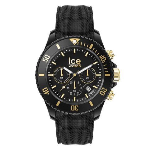 Montre Homme Ice-Watch ICE chrono - Black gold - Medium - CH - 021602 Noir Ice-Watch LES ESSENTIELS HOMME
