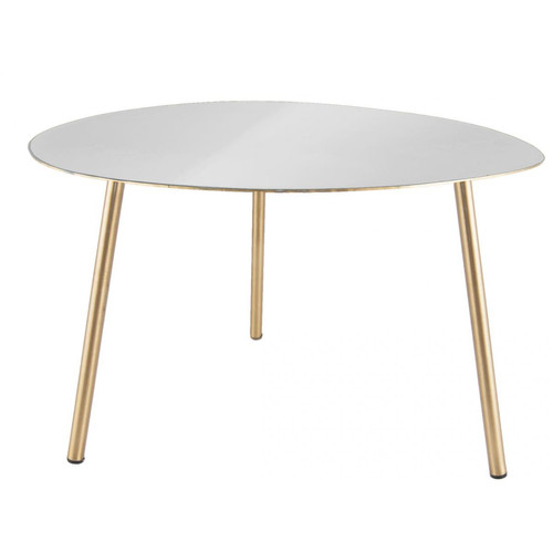 3S. x Home - Table Basse OVOID Large Blanc - Meuble Et Déco Design