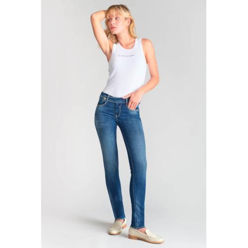 Jeans push-up slim PULP, longueur 34 bleu Ruth Le Temps des Cerises Mode femme