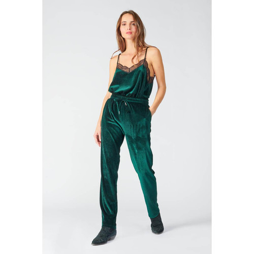 Pantalon carotte AHTON vert Le Temps des Cerises Mode femme