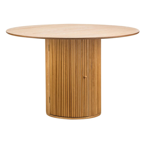 Nordlys - Table a Manger 6 personnes Ronde Bois - Table Design