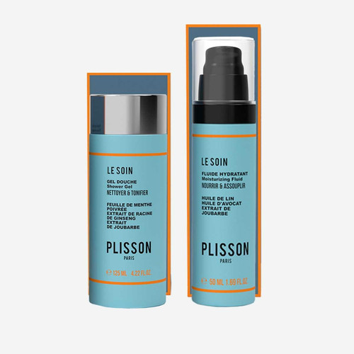 Plisson - Coffret Duo L'Irrésistible Gel Douche 3-en-1 et Fluide Hydratant - Beauté Femme