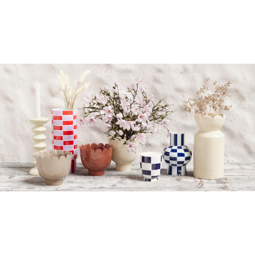 POTIRON PARIS - Petit vase forme tulipe en céramique  - Promo Objets Déco Design
