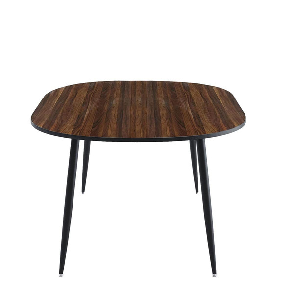 Table ovale design vintage en bois pour 6 personnes MYRTILLE POTIRON PARIS