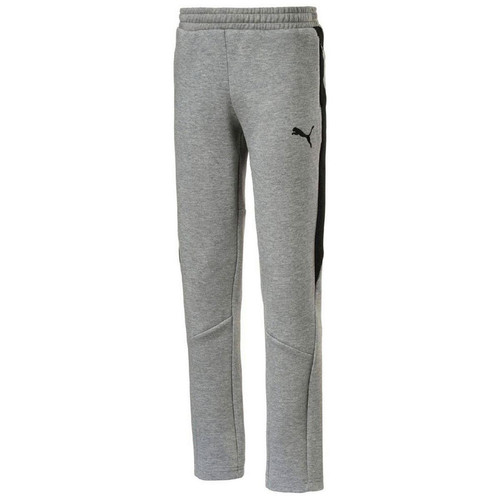 Puma - Jogging en coton gris EVS CR - Promos vêtements garçon