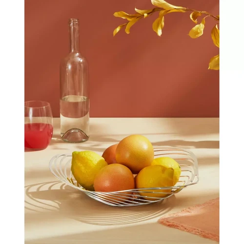 Alessi - Porte-fruits en acier inoxydable 18/10 brillant. - La Salle A Manger Design