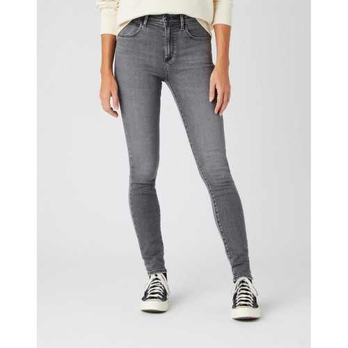 Wrangler - Jean skinny Femme - Jeans gris